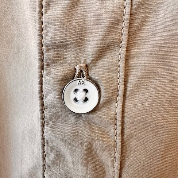 NWT Armani Exchange Button-Up Long Sleeve Shirt - Picture 6 of 13